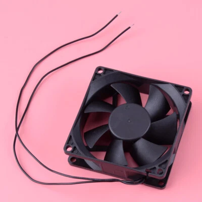 Kugellager AC 110V- 240V 80x80x25mm Brushless PC Computer Lüfter 2 Draht - Bild 1 von 3