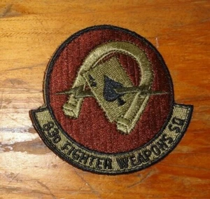 US AIR FORCE PATCH,SCORPION,OCP, 83RD FIGHTER WEAPONS  SQN , W/HOOK LOOP - Picture 1 of 2