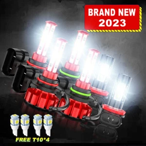 Faro LED de actualización para Mitsubishi Lancer 2008-2017 combo 6x + bombillas antiniebla - Imagen 1 de 14