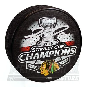 Brad Richards Chicago Blackhawks Signed Autographed 2015 Stanley Cup Champs Puck - Picture 1 of 1