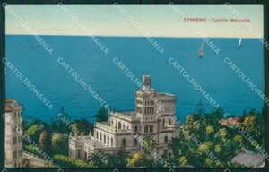 Imperia Sanremo Castello Marsaglia Cartolina ZG2306 - Imagen 1 de 2