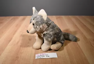 Wild Republic sitzender Wolf 2016 Sitzsack Plüsch (310-855-2) - Bild 1 von 7