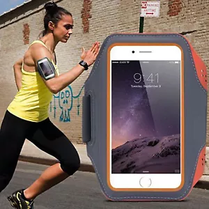 Sports Running Gym Armband Arm Band Strap Phone Holder for LG V40 G8S ThinQ Q60 - Picture 1 of 7