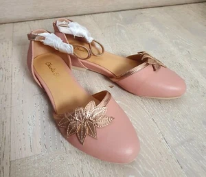 Charlie Stone Shoes Magnolia blush pink EU 35/UK 2 - Picture 1 of 5