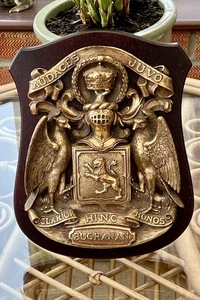 Sehr seltene Clan Buchanan Bronze Wappen Schild Plakette (schottischer Clan) 225 von 300 - Bild 1 von 18