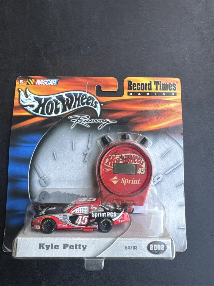 Hot Wheels Record Times 2002 Mark Martin 6 Pfizer Racing NASCAR Stop Watch