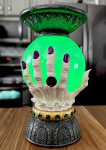 Bath And Body Works Halloween Wahrsager Kristallkugel Kerzenhalter 2023 Neu mit Etikett - Bild 1 von 9