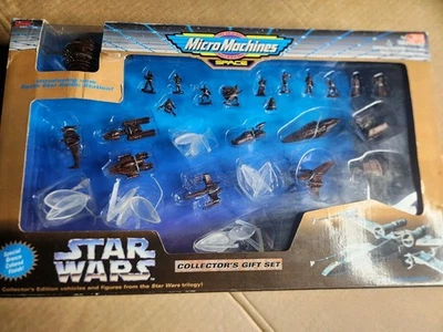 Galoob 1995 Micro Máquinas Espacio Star Wars Coleccionistas Set BRONCE Incompleto  Foto 1 de 4