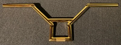 Liberte Grave 2 Flatland Handlebars 24K Gold 8.5” Graveyard OG style BMX - Image 1 of 4