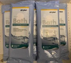 Salbei Badetücher Ganzkörper Waschlappen 8/Pack Reinigungstücher x5 7991 - Bild 1 von 7