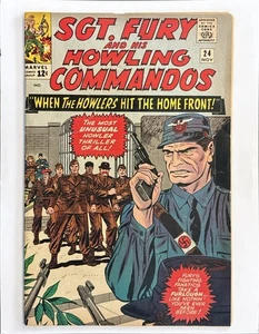 Sgt. Fury and his Howling Commandos #24 * FN-VF 7.0 * Free ship on 2 items - Picture 1 of 4