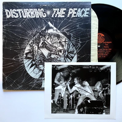 NEW MPLS PRIVATE DISTURBED DISTURBING THE PEACE PROMO METAL EARL ROOT VINYL LP - Image 1 of 4