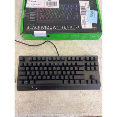 Razer BlackWidow V3 TKL Wired Gaming Keyboard Mechanical Green Clicky Tactile - Image 1 of 4