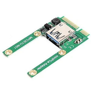 PCI-E auf USB3.0 Adapterkarte PCIe auf USB 3.0 Adapter, Geeignet für Noteb9893 - Bild 1 von 6