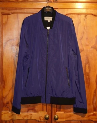Mens Calvin Klein royal blue bomber jacket XXL (more like Size L-XL) BNWT - Image 1 of 4