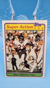 1981 Topps Super Action Walter Payton #202 Chicago Bears HOF - Picture 1 of 8