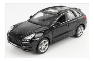 BURAGO BU21056BK PORSCHE - CAYENNE TURBO 2010 - BLACK - 1/24 - Foto 1 di 2