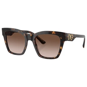 Womens Dolce & Gabbana Sunglasses Dg4407 Havana/ Brown Gradient Sunnies - Picture 1 of 6