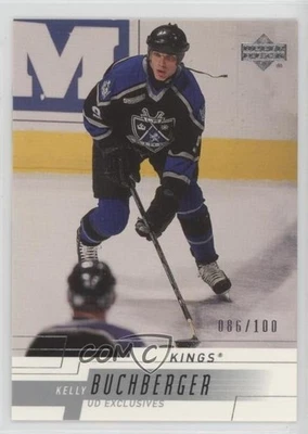 2000-01 Upper Deck Exclusives /100 Kelly Buchberger #86 - Image 1 of 2