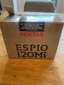 Pentax Espio 120Mi analoge Kompaktkamera 35 mm Point & Shoot getestet & funktionsfähig verpackt - Bild 1 von 20