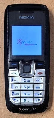 Nokia 2610 - Teléfono celular GSM negro y plateado (cingular) - Versión súper rara Foto 1 de 4