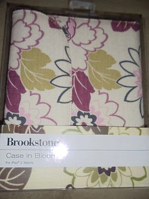 BROOKSTONE CASE IN BLOOM FOR IPAD 2 TABLETS - Image 1 of 4