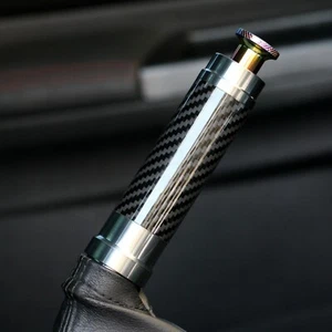 SSCO CANDY BLACK CARBON EBRAKE HANDLE FOR WRX STI FRS BRZ 86 ALUMINUM BRAKE - Bild 1 von 2