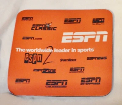 ESPN 25 Vintage Mouse Pad NOS 8" X 7.5" - Image 1 of 4