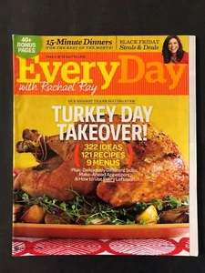 Everyday With Rachael Ray Magazine November 2011 Turkey Day Takeover - Imagen 1 de 2