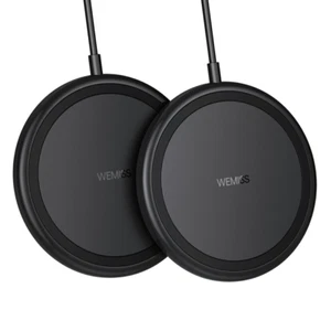 Wireless Charger Fast Charging Pad For iPhone 15 Pro Max 14 Plus 13 12 XS Max XR - Picture 1 of 5