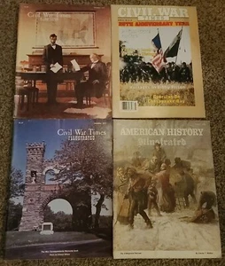 4 Vintage Nov., Dec. 1977, Jan. 1978, Mar. 1987, Civil War Times ILLUSTRATED - Picture 1 of 1