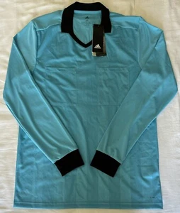 Adidas Referee Blue Soccer Jersey Climalite CV6323. Men’s Sz: Medium - Picture 1 of 7