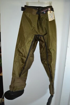 O.S.Systems Fishing Waders Green Men's Size S Neoprene Stocking Feet - Image 1 of 4