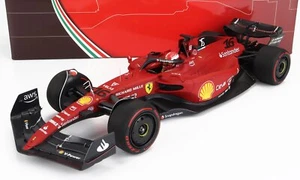 MODELLINO AUTO STATICO FERRARI F1-75 LECLERC WINNER BAHRAIN GP 2022 SCALA 1:18 - Foto 1 di 6