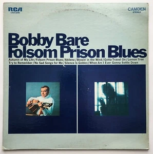 BOBBY BARE - FOLSOM PRISON BLUES LP 1969 (RCA CAMDEN) CAS-2290 STEREO - Picture 1 of 20