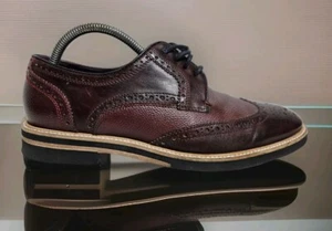 Ted Baker Brogue Schuhe Archerr 2 Burgundy Soft Leather Cushioned UK 7 EU 41 - Bild 1 von 19