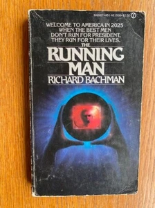 Richard Bachman Stephen King The Running Man 1st ed PBO SIGNED by Jesse Ventura - Picture 1 of 5