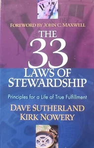 "The 33 Laws Of Stewardship" D. Sutherland & K. Nowery 2003 New 1stEd. Paperback - Bild 1 von 12