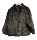 Gallery Faux Fur Grey Jacket - Size M