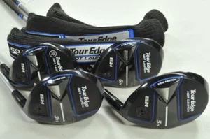 Tour Edge Hot Launch E524 3, 4, 5, 6 Hybrid Set Regular Flex RH Graphite #192812 - Picture 1 of 8