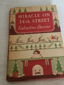 The Miracle on 34th Street by Valentine Davies 1947 Hardcover - Foto 1 di 8