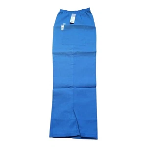 Medical Scrubs Bottom Women Fundamentals White Swan XL Tall Royal Blue  - Picture 1 of 3