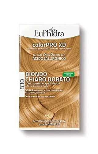 EUPHIDRA ColorPro XD 830 Biondo Chiaro Dorato - Immagine 1 di 1