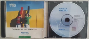 Original Nokia 6310 und 7110 CDs für PC Software Programm Anleitung Disk - Zdjęcie 1 z 1