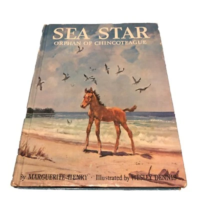 SEA STAR: ORPHAN OF CHINCOTEAGUE By Marguerite Henry & Wesley Dennis - HC-VTG - Image 1 of 4
