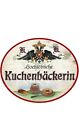 KuK Nostalgie Holzschild "Kuchenbäckerin Guglhupf"