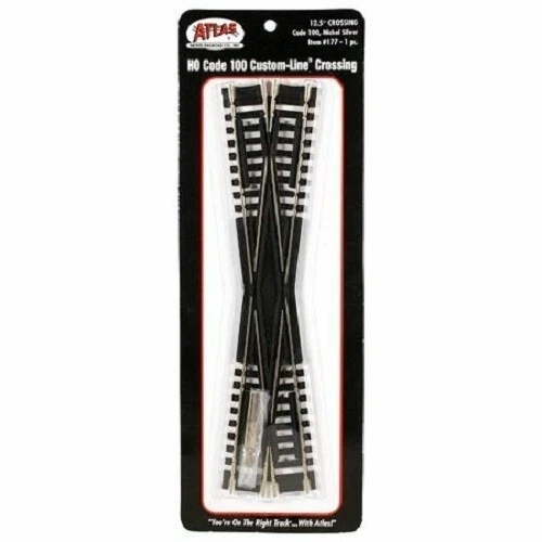 Atlas #177 Code 100 12.5 Degree Custom Crossing New Free Shipping - Image 1 of 1