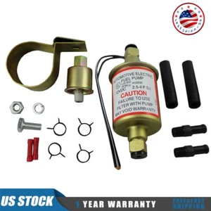 NUEVA E8016S Bomba de Combustible Eléctrica Universal 12V Baja Presión con Kit de Instalación - Imagen 1 de 4
