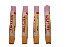 Brillo labial hidratante 100% natural Burt's Bees, pomelo lote de 4 sellados - Imagen 1 de 2
