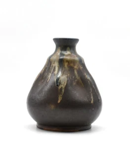 Jean-Marie Maure vase grès de Puisaye XXème french sandstone - Foto 1 di 9